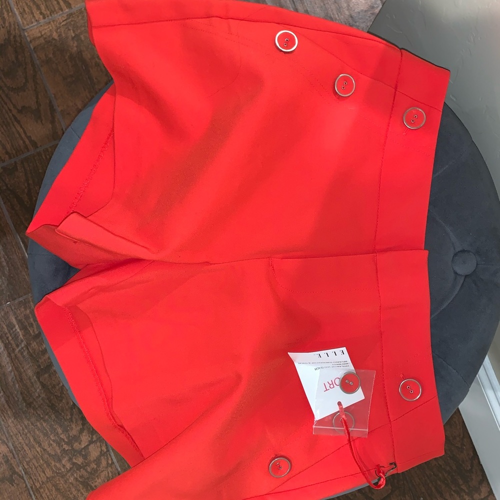 Brand new red shorts
